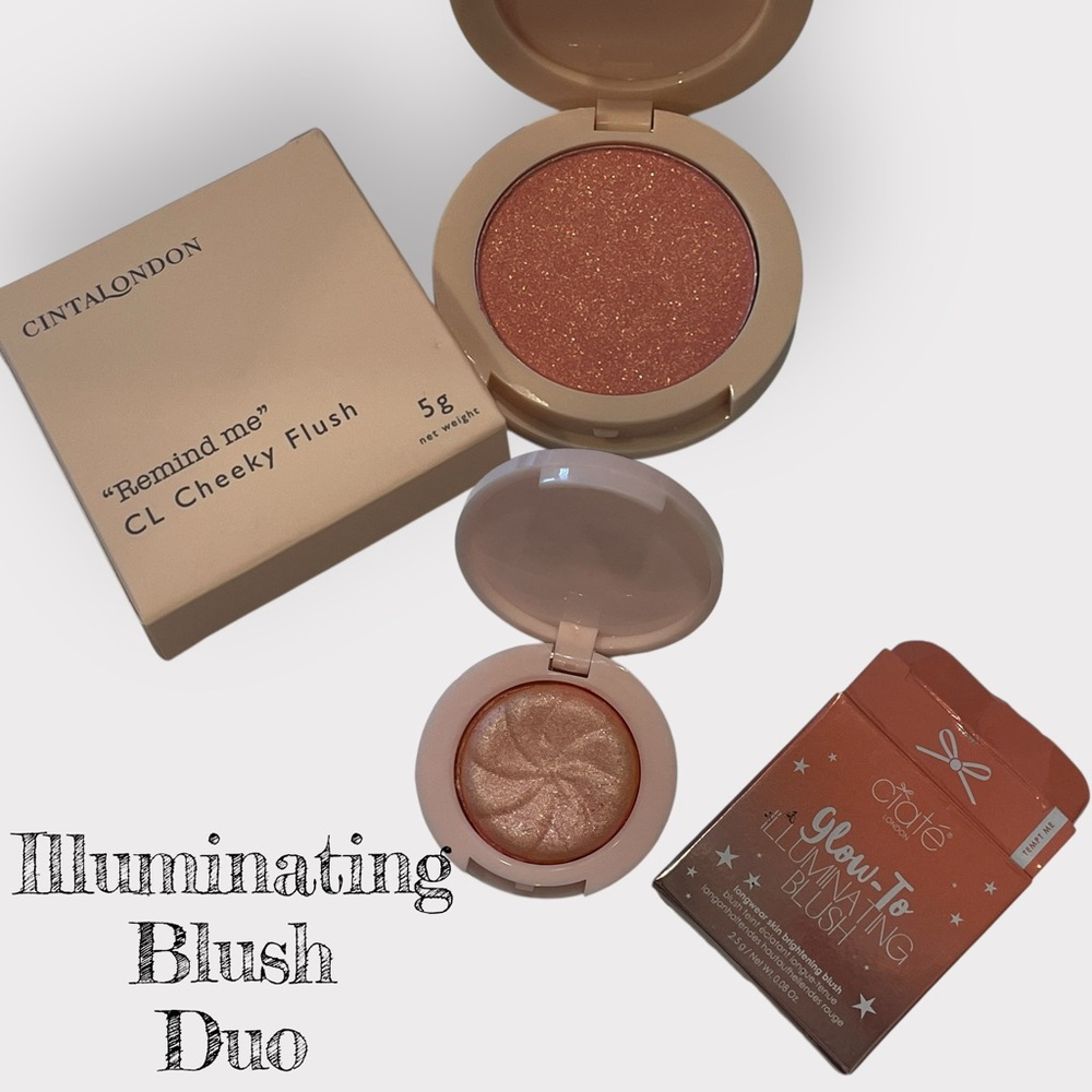 BRAND NEW Illuminating Blush Duo - Cintal London & Ciante London